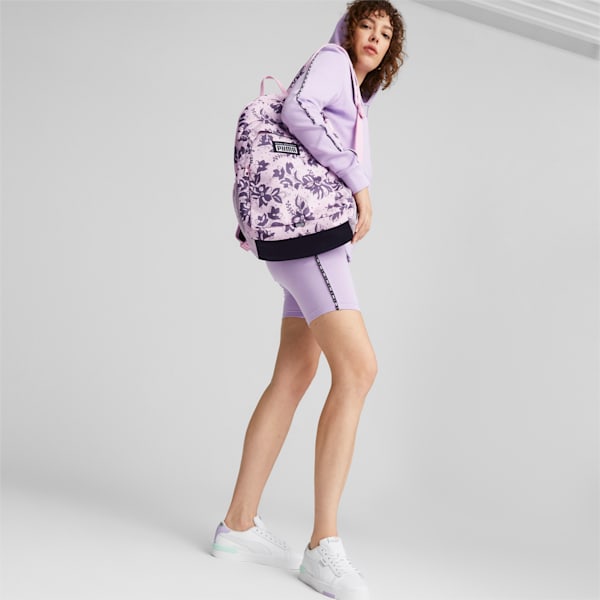Academy Backpack, Pearl Pink-FLOWER AOP, extralarge-GBR