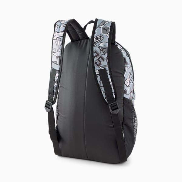 Academy Backpack, Cool Light Gray-BADGE AOP, extralarge-IND