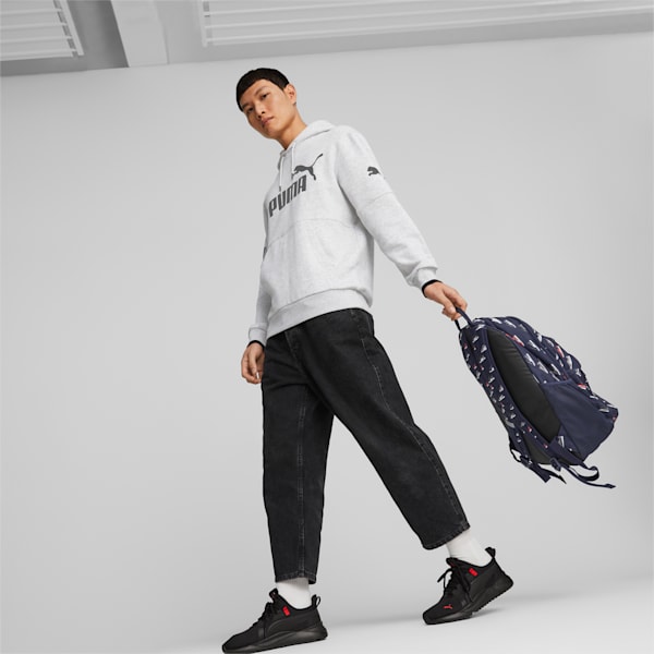 Academy Backpack, PUMA Navy-SNEAKER AOP, extralarge-IND