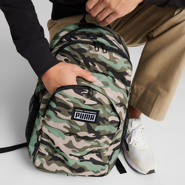 Academy Backpack, Dusty Green-Granola-Camo Pack AOP, extralarge-IND