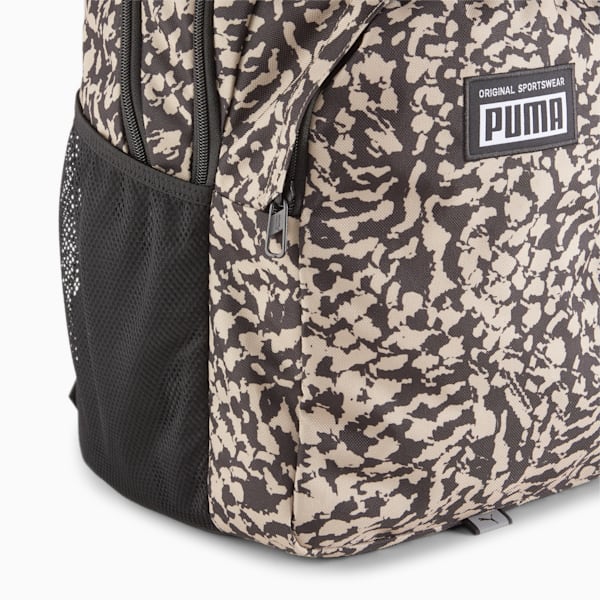 Academy Backpack, PUMA Black-Sand Dune-AOP, extralarge
