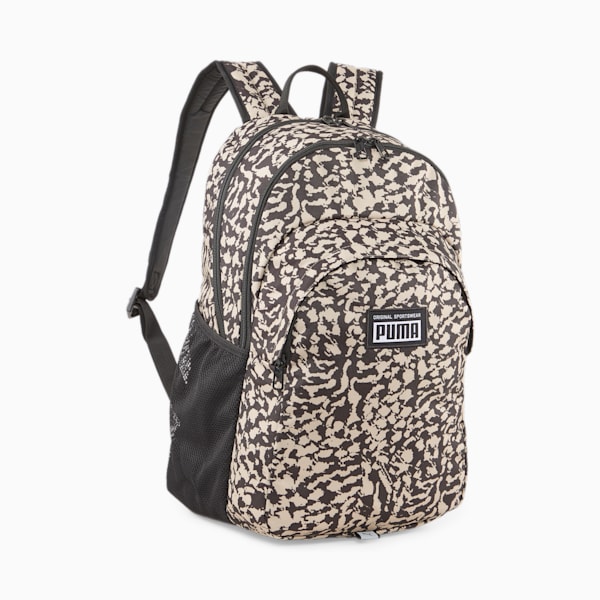 Academy Backpack, PUMA Black-Sand Dune-AOP, extralarge