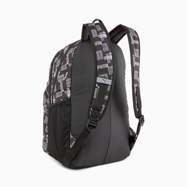Academy Backpack, PUMA Black-Logo AOP, extralarge