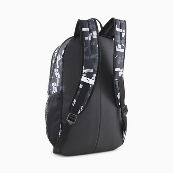 Academy Backpack, PUMA Black-LOGO AOP, extralarge
