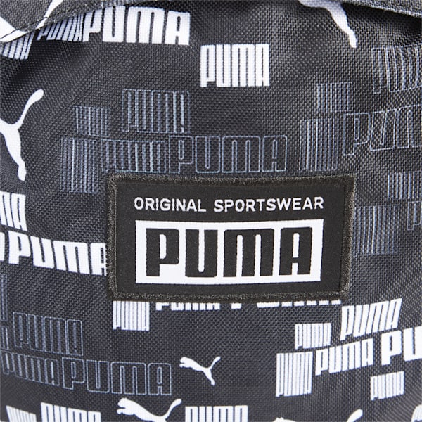 Academy Backpack, PUMA Black-LOGO AOP, extralarge