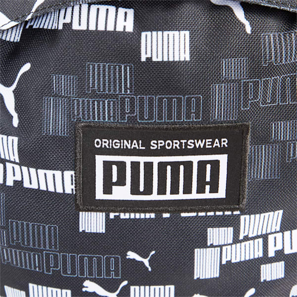 Mochila Academy, PUMA Black-LOGO AOP, extralarge