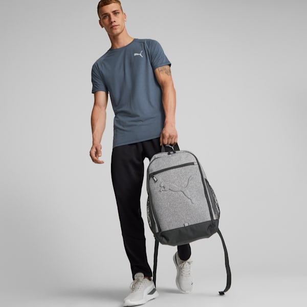 Buzz Backpack, Medium Gray Heather, extralarge