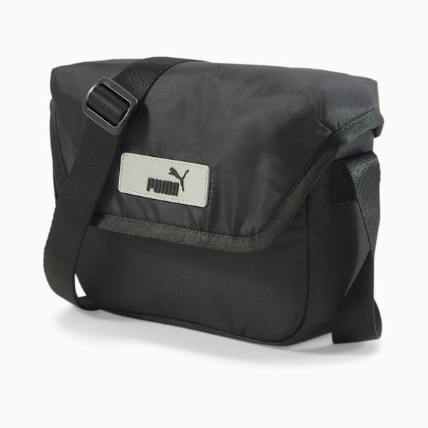 Pop Mini Messenger Bag, Puma Black, extralarge