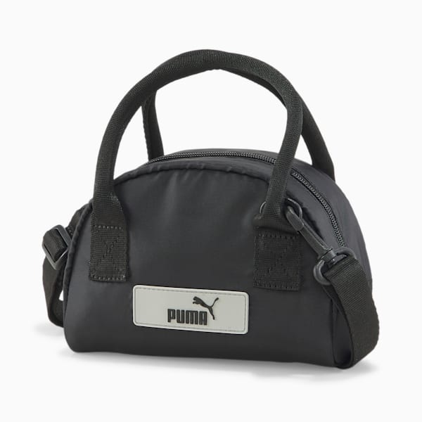 Minibolso con asas Pop, Puma Black, extralarge