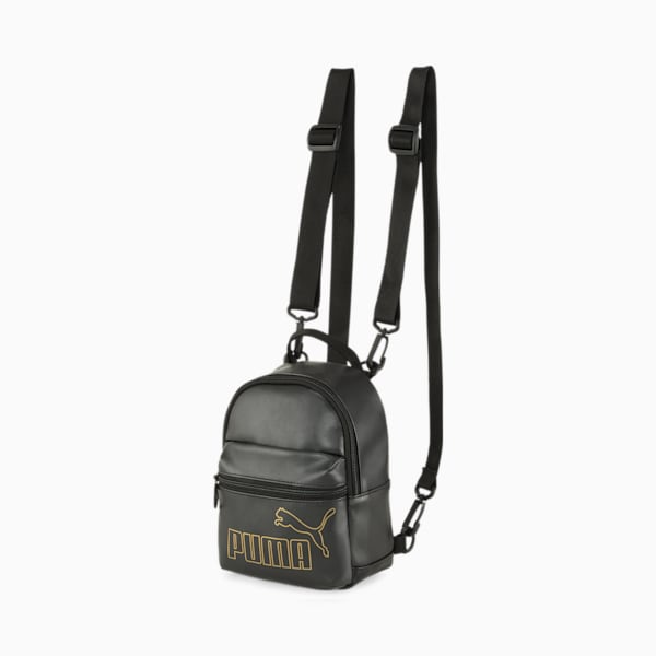Core Up Minime Backpack, Puma Black-metallic, extralarge-IND