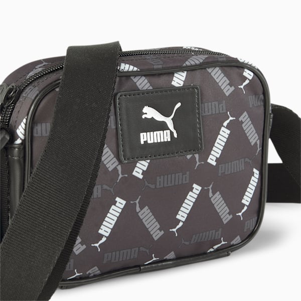 Puma Archer Crossbody Bag, Black/Silver