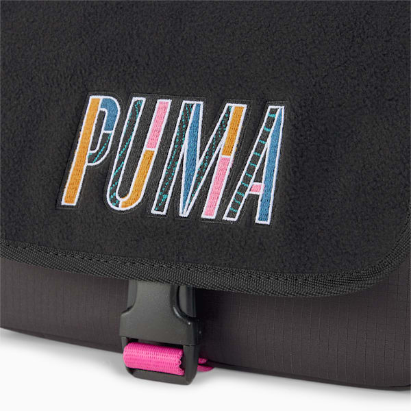 Prime Street Mini Messenger Bag, Puma Black, extralarge