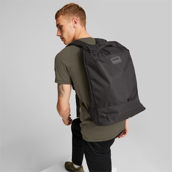 City Backpack, Puma Black-TWO TONE DOBBY, extralarge