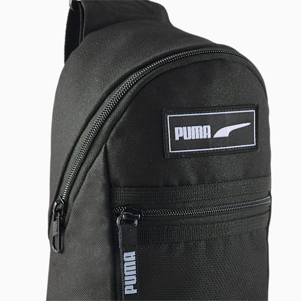 Deck Crossbody Bag, Puma Black, extralarge