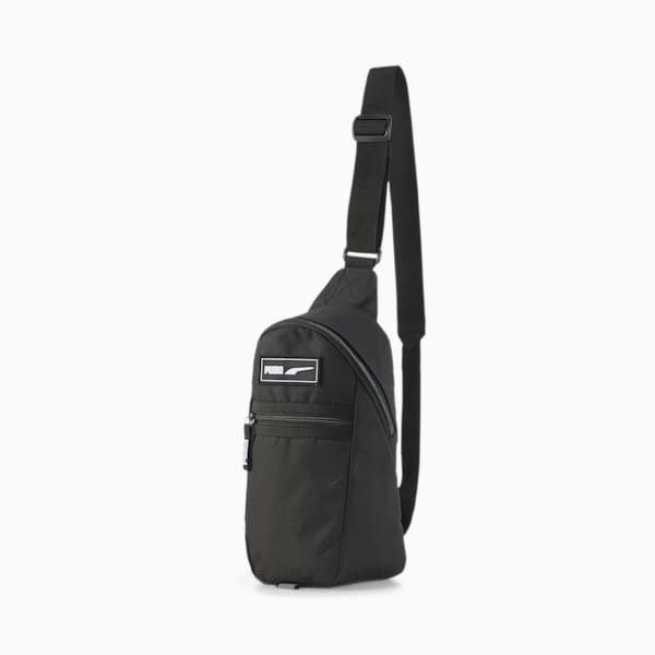 Deck Crossbody Bag, Puma Black, extralarge