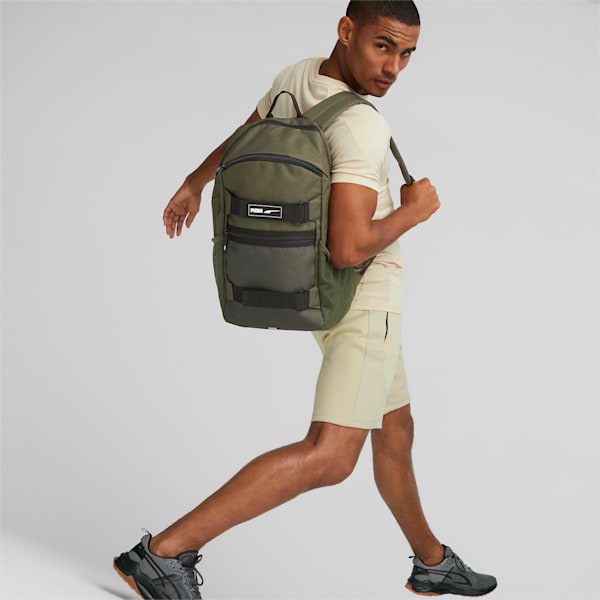 Deck Unisex Backpack, Dark Olive, extralarge-AUS