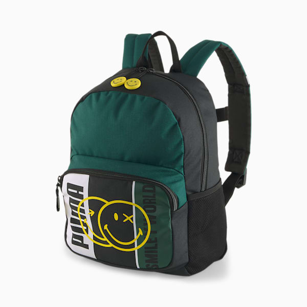 Mochila juvenil PUMA x SMILEYWORLD, Varsity Green, extralarge