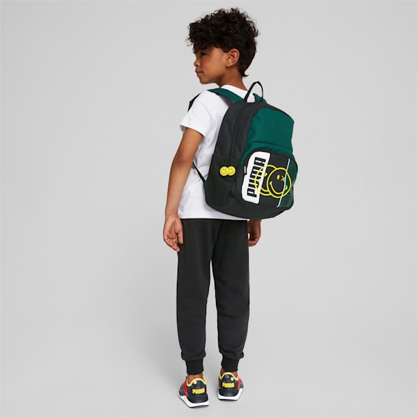PUMA x SMILEYWORLD Youth Backpack, Varsity Green, extralarge-IND