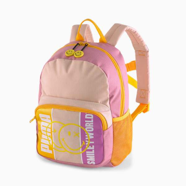 Mochila juvenil PUMA x SMILEYWORLD, Rose Quartz, extralarge