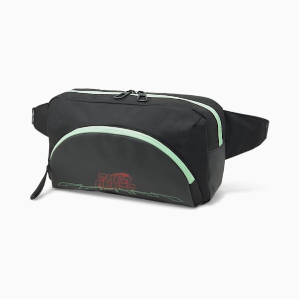 Basketball Waist Bag, PUMA Black, extralarge