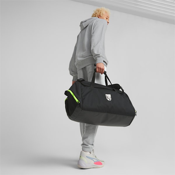 Basketball Pro Duffel Bag, Puma Black, extralarge