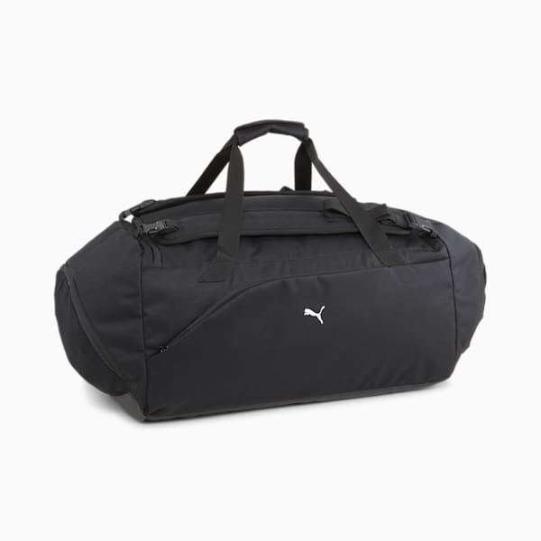 Basketball Pro Duffel Bag, PUMA Black-PUMA White, extralarge