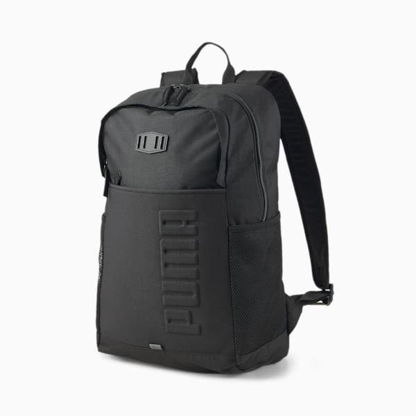 PUMA S Unisex Backpack, Puma Black, extralarge-IDN
