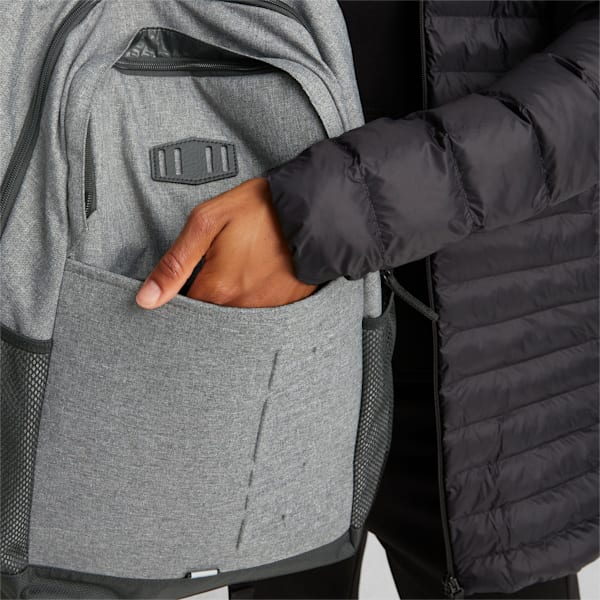 PUMA S Backpack, Medium Gray Heather, extralarge