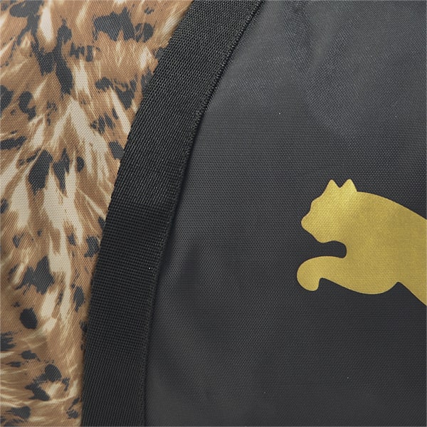 Maleta barrel bag de entrenamiento Essentials Story Pack, Puma Black-safari glam, extralarge