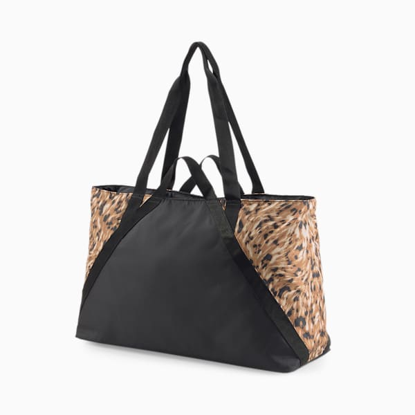 Bolsa de entrenamiento Essentials, Puma Black-safari glam, extralarge