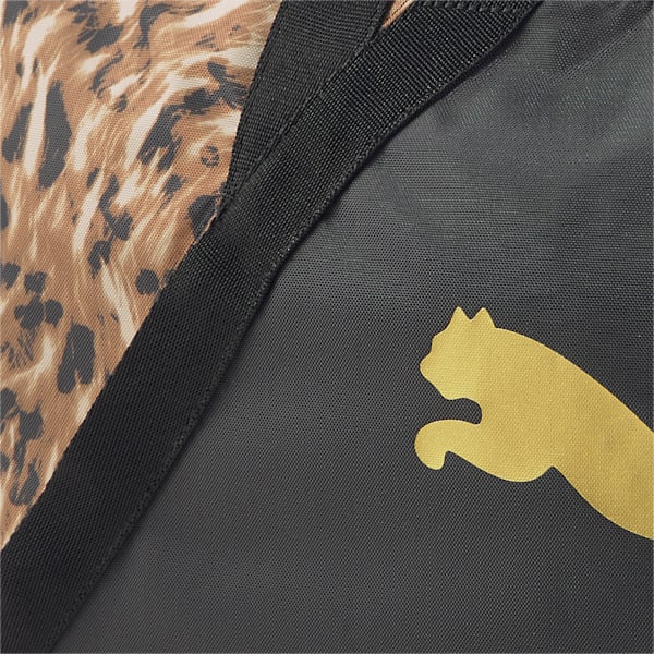 ウィメンズ トレーニング AT ESS ショッパー ストーリー バッグ 23L, Puma Black-safari glam, extralarge-JPN