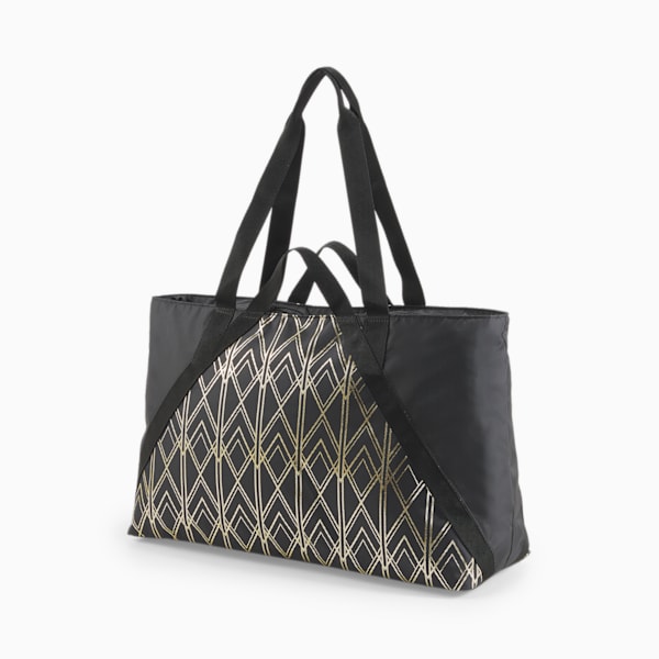 Bolsa de entrenamiento Essentials, Puma Black-Deco Glam, extralarge
