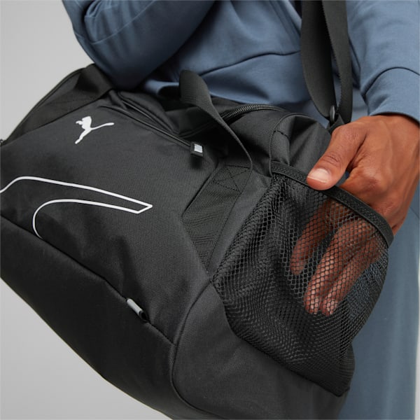 Bolso deportivo Fundamentals S, Puma Black, extralarge