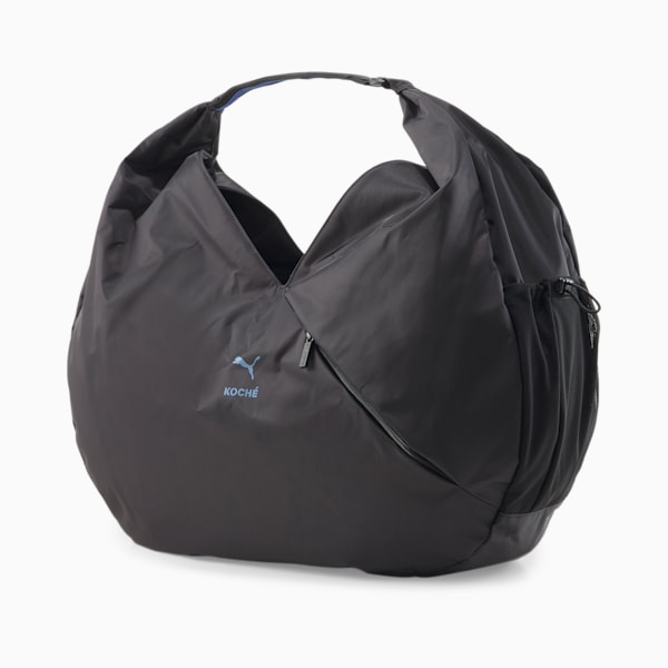 PUMA x KOCHÉ Women's Draped Gym Bag, Puma Black, extralarge