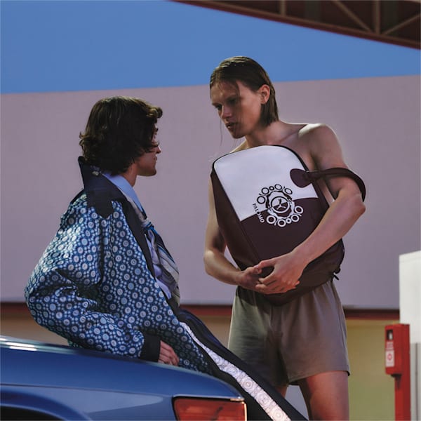 PUMA x PALOMO Grip Bag, Fudge-White Swan, extralarge