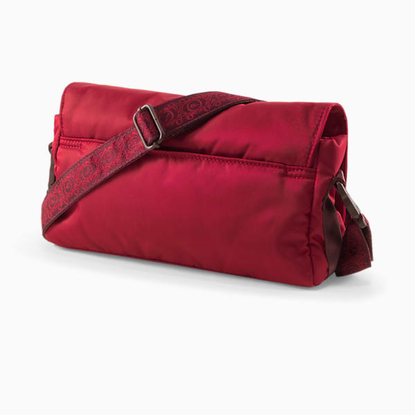 PUMA x PALOMO Cross Body Clutch Bag, Intense Red-Fudge, extralarge