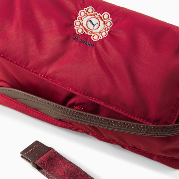 PUMA x PALOMO Cross Body Clutch Bag, Intense Red-Fudge, extralarge