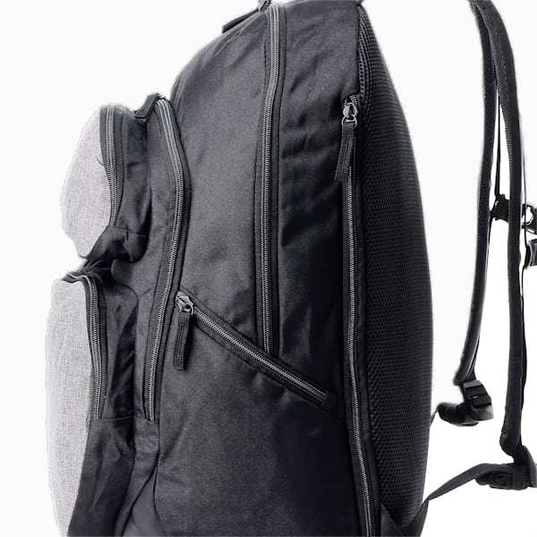 ユニセックス サッカー TEAMFINAL バックパック 45L, Puma Black-Medium Gray Heather, extralarge-JPN