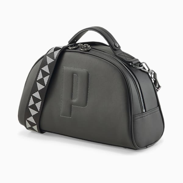 Puma Classics Archive Women's Grip Bag, Black/Metallic