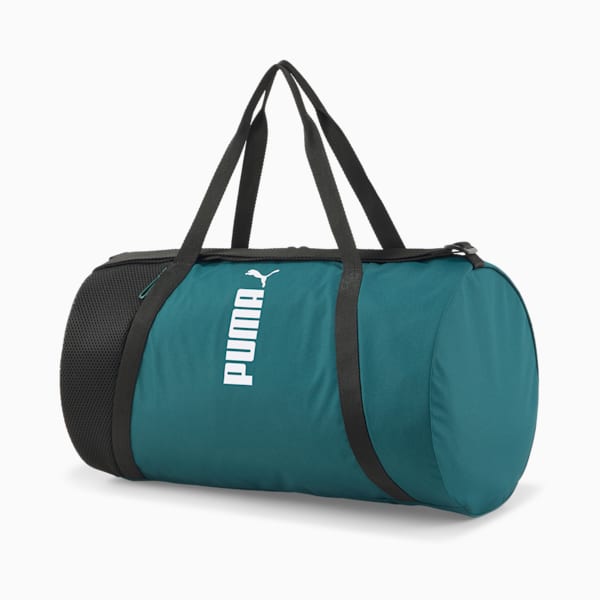 Essentials Training Barrel Bag, Varsity Green, extralarge