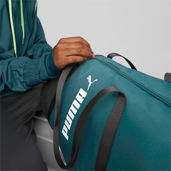 Essentials Training Barrel Bag, Varsity Green, extralarge