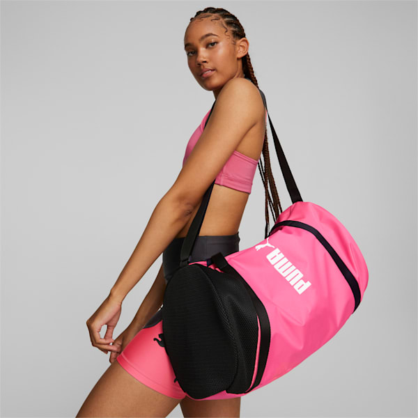 Essentials Training Barrel Bag, Sunset Pink
