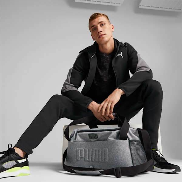 PUMA S Sports Bag, Medium Gray Heather, extralarge-IDN