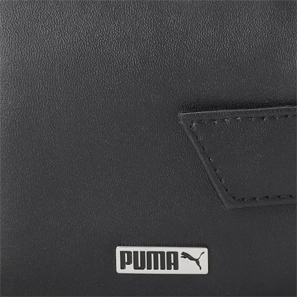 PUMA Elevated Unisex Wallet, Puma Black, extralarge-IND