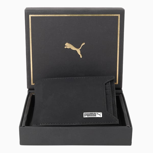 PUMA Streak Unisex Wallet, Puma Black, extralarge-IND