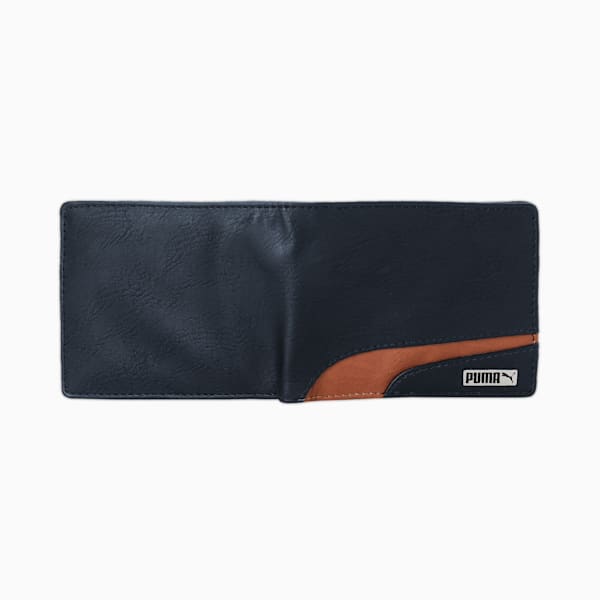 PUMA Stylized Unisex Wallet, Puma Black, extralarge-IND