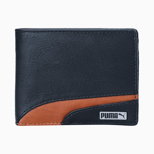PUMA Stylized Unisex Wallet, Puma Black, extralarge-IND