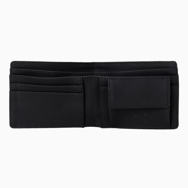 PUMA x one8 Stylised Unisex Wallet, Puma Black, extralarge-IND