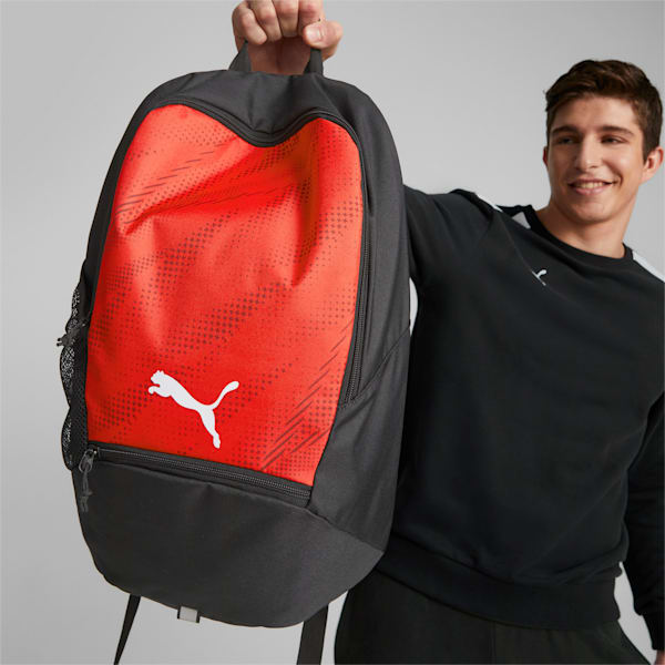 individualRISE Football Backpack, Puma Red-Puma Black, extralarge-IND