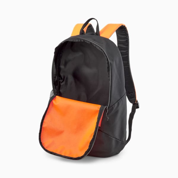 individualRISE Soccer Backpack, Ultra Orange-PUMA Black, extralarge